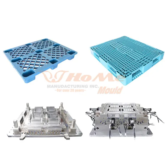 China-Spritzguss, der Hochleistungs-HDPE-Kunststoffpaletten-Spritzgussform herstellt
